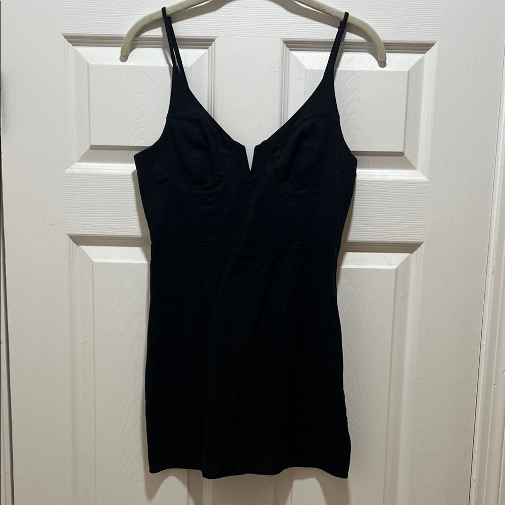 Black Spaghetti Strap Dress